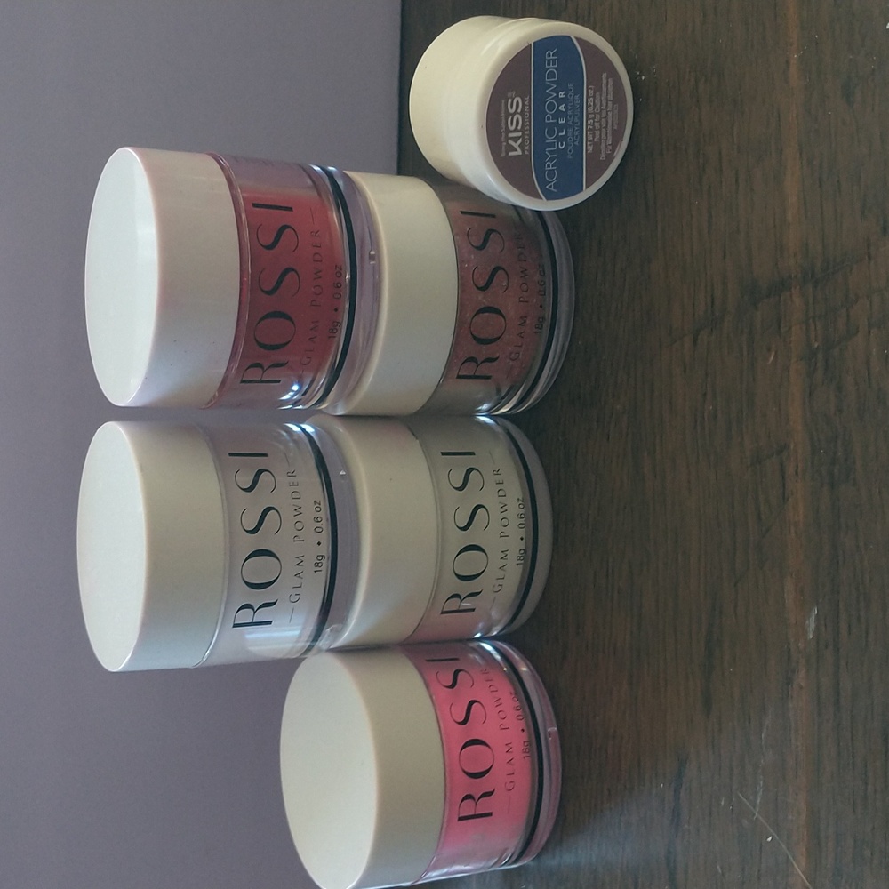 Glam nail powder